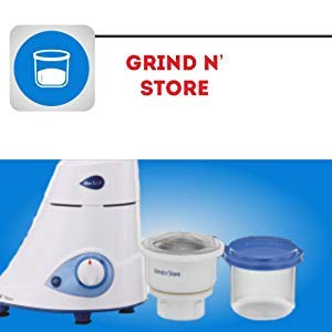 Preethi Blue Leaf Platinum MG 139 mixer grinder, 750 watt, White, 4 jars - Super Extractor juicer Jar & Storage Air-Tight Container, FBT motor with 5yr Warranty & Lifelong Free Service, Standard - Image 6